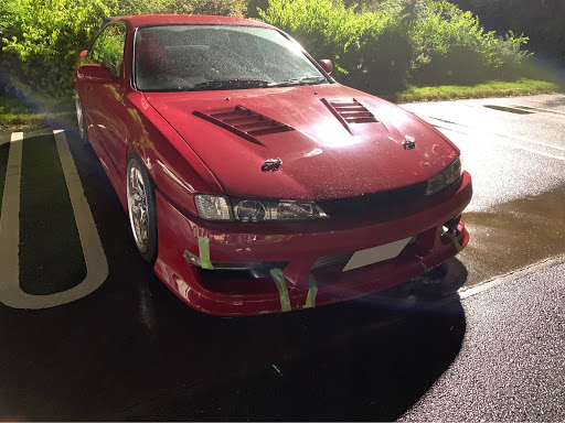 日産 シルビアを華麗にカスタム By Misa 19 06 22 お友達ん家の家の前にて ついにやらかしてしまいました まぁこれから仕様変えるからいいけど結構派 Cartune