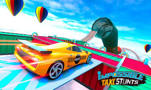 Taxi Car Stunts 3D: GT Racing Car Games screenshots 7