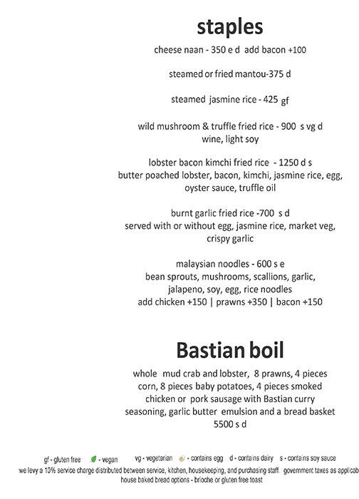 Lovecrumbs menu 