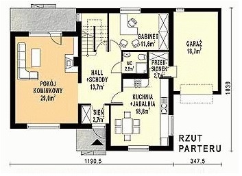 WB-3941 - Rzut parteru