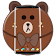 Brown Bear Cartoon Theme icon