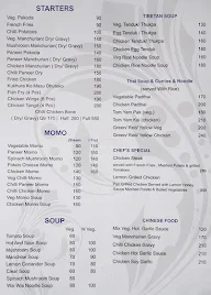 Everest Bakery Cafe menu 1