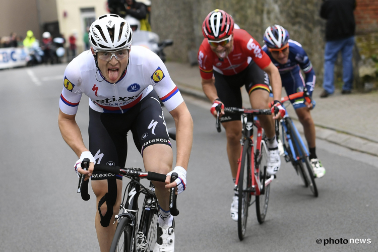 'Quick-Step Floors neemt na dit seizoen afscheid van drie renners, waaronder ex-winnaar Brabantse Pijl'