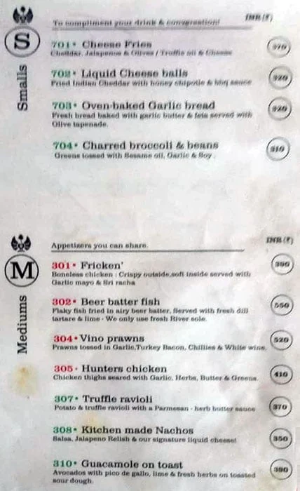 The Turkey Project menu 