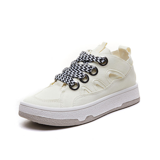 Title 4, Womens Canvas Shoes Platform Casual Sports Wom...