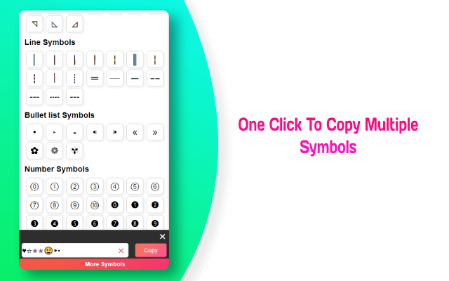 Copy and Paste Symbols Preview image 1