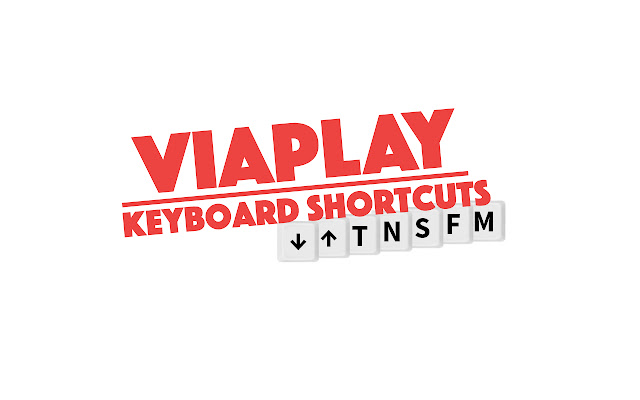 Viaplay Keyboard Shortcuts chrome extension