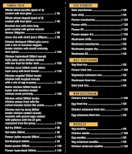 Hotel Al Zaika menu 2