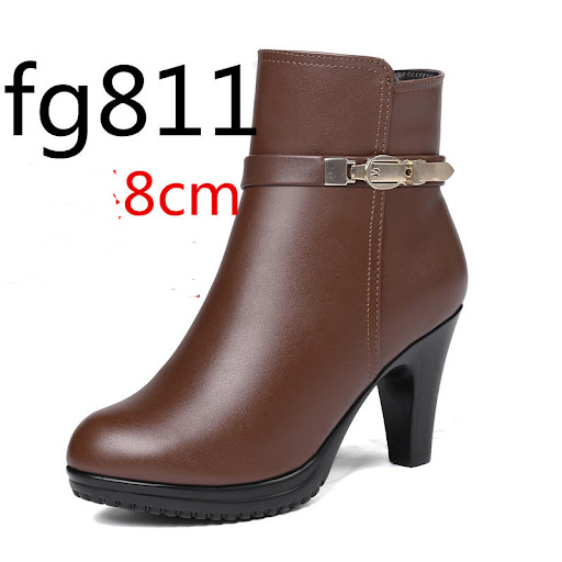 Title 3, Low-cut warm wool lining cotton shoes with high...