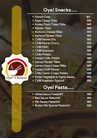 Oye Chinese menu 5