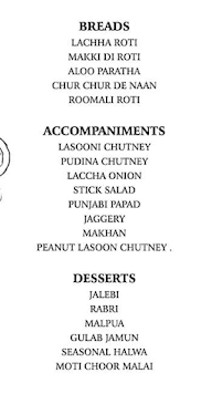 Mini Punjab's Lake Side menu 4