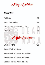 Dear Naga menu 1