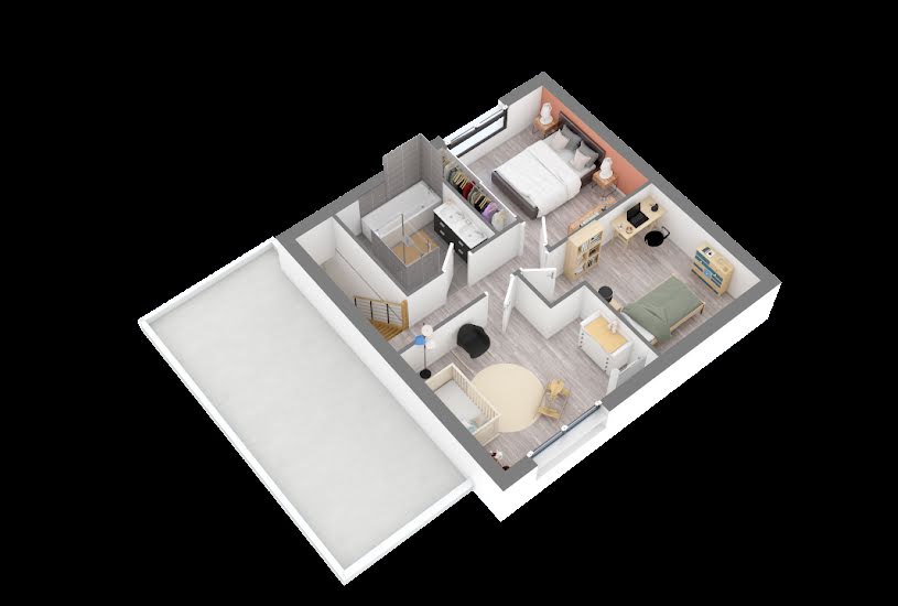  Vente Terrain + Maison - Terrain : 176m² - Maison : 94m² à Margency (95580) 