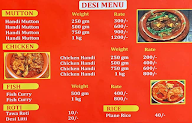 Raju Champaran Meat House menu 1