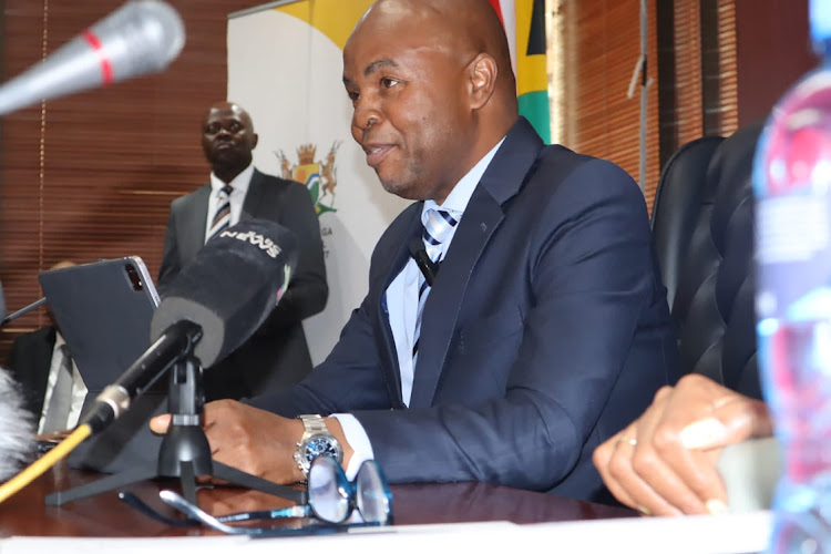 New Mpumalanga premier Mandla Ndlovu.