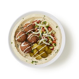 Falafel on Hummus