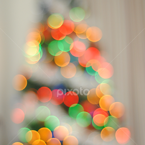 Christmas Tree  Lights by Glen Pereira - Abstract Patterns