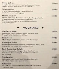 Frontier menu 4