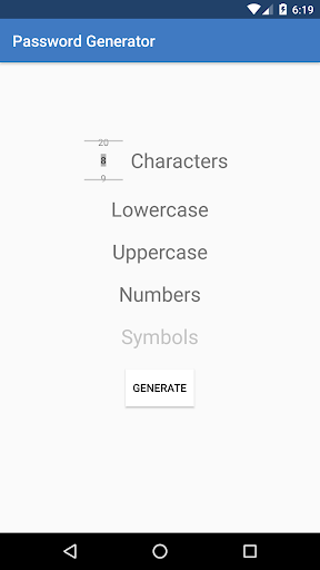 Simple Password Generator