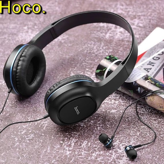 Tai Nghe Chụp Tai Có Míc Hoco W24 Chính Hãng - Headphone Cho Điện Thoại Và Máy Tính