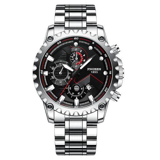 Title 4, Mens Waterproof Sports Fashion Stainless Steel...