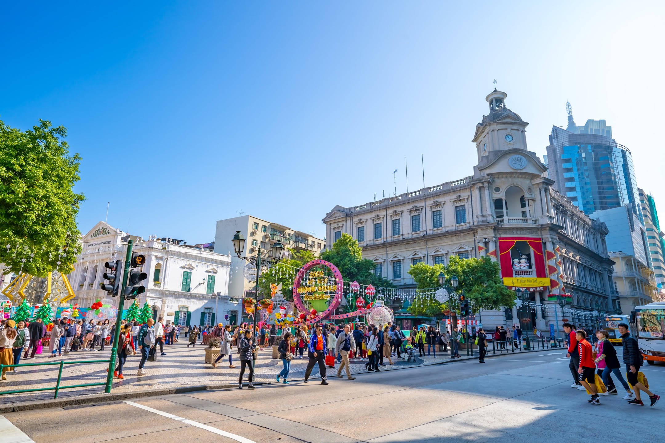 Macau Avenida de Almeida Ribeiro 新馬路