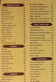 Amantran Restaurant menu 1