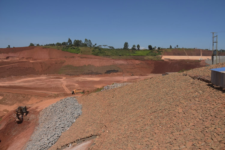 The Kariminu II Dam in Gatundu North.