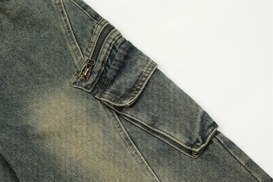 Calças jeans Big Horn masculinas com personalidade de moda, ajuste confortável, durabilidade e estilo autêntico e único.