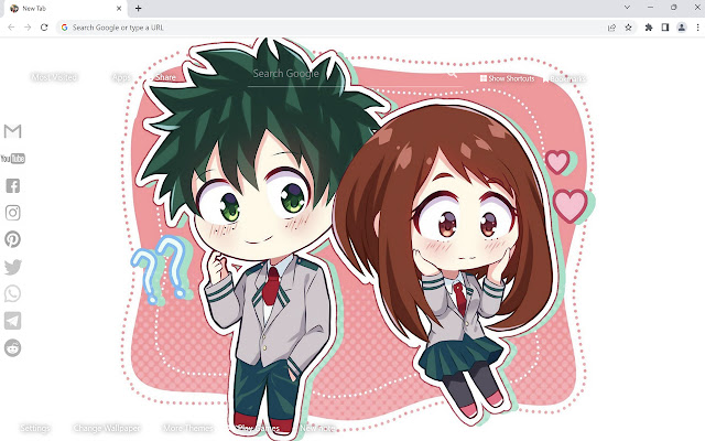 My Hero Academia Chibi 1920x1080