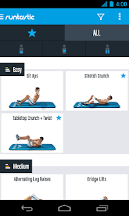 Runtastic Six Pack Abs Workout & AbTrainer Screenshot