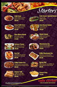 Cafe Corner menu 2