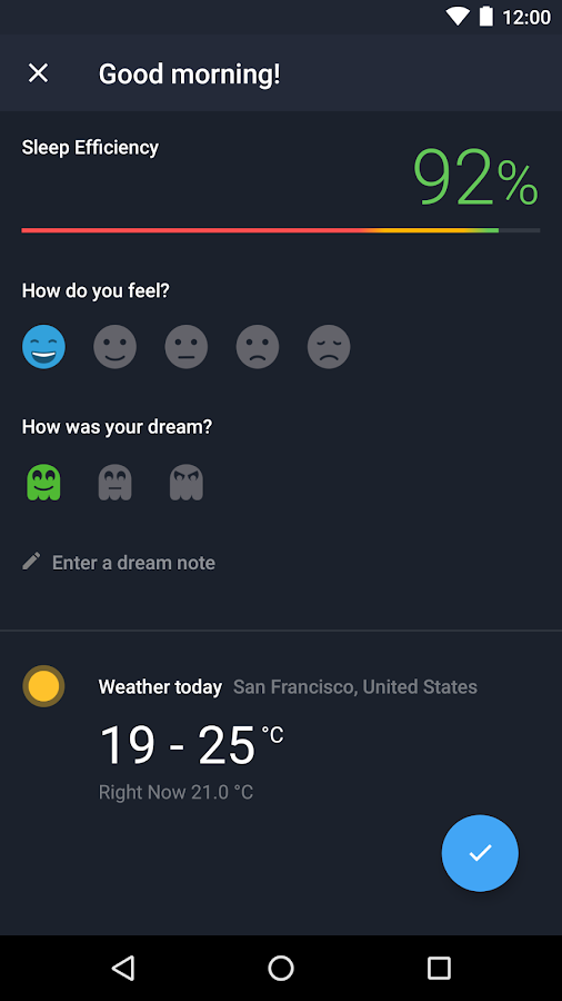    Sleep Better with Runtastic- screenshot  