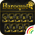 Cover Image of Download Gold Keyboard Theme - Baroque 2.0.0 APK