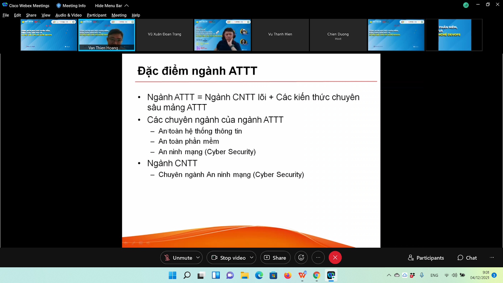 HỘI THẢO “CÔNG NGHỆ BẢO MẬT PHẦN MỀM, ĐIỆN TOÁN ĐÁM MÂY VÀ CƠ HỘI VIỆC LÀM VỚI NGHỀ DEVOPS” 133