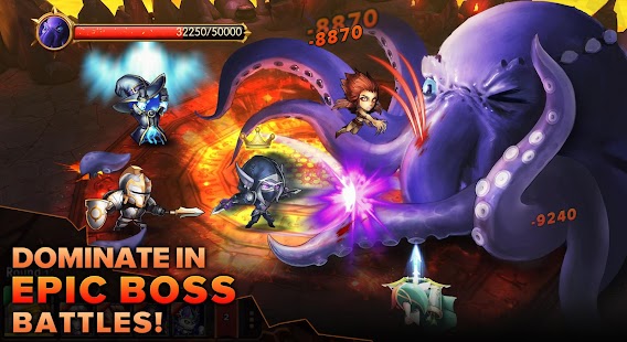 Heroes Tactics: Strategy PvP Screenshot