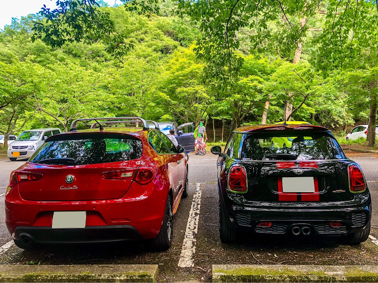 ミニジョンクーパーワークスのドライブ・勝手にコラボ・アルファロメオに関するカスタム事例の投稿画像3枚目