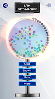 6/49 Lotto Machine Screenshot