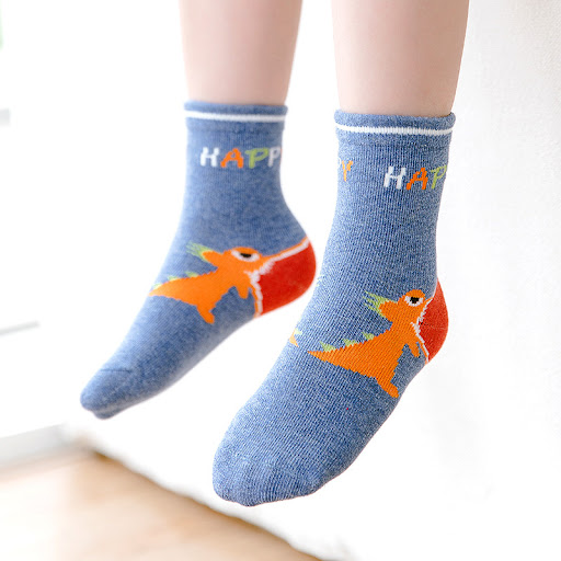 Title 12, Fashion New Dark Boys Five-pointed Star Dinosau...