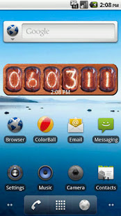 Nixie Clock Widget Deluxe(圖4)-速報App