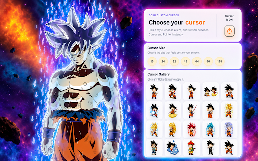 Goku Cursor screenshot 1