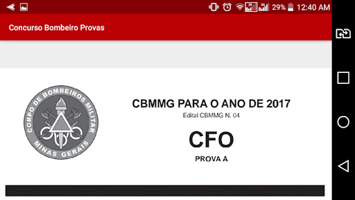 Concurso Bombeiros Provas e Gabaritos Grátis Prova