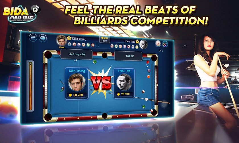 Bida Online - bida lo 8 pool Screen 2