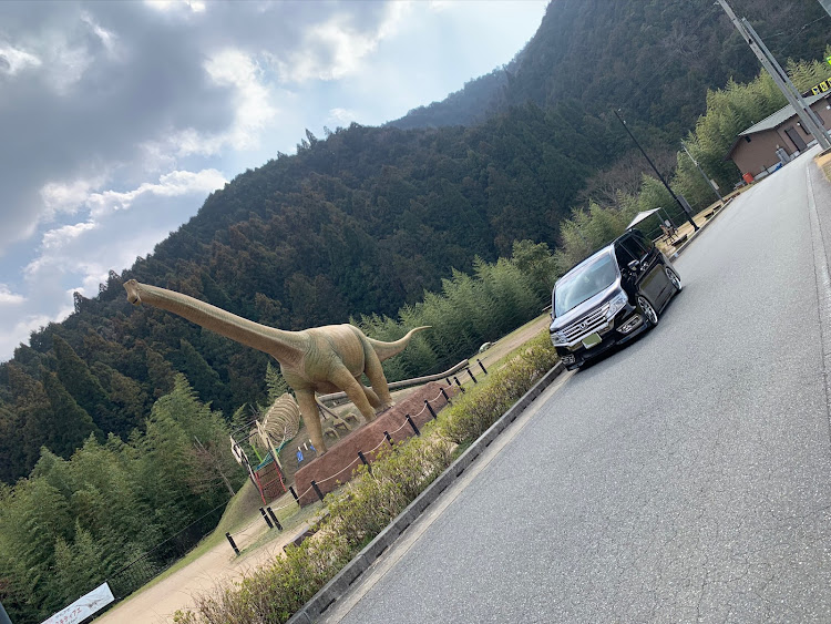 ステップワゴンスパーダの恐竜コラボ・川代公園・フランジ割り・車高調・シュバートsc2に関するカスタム事例の投稿画像1枚目