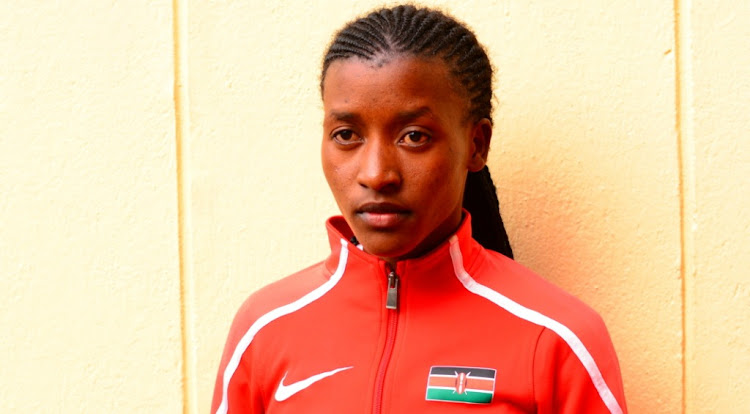 400M Hurdle gold medalist Vanice Nyagisera