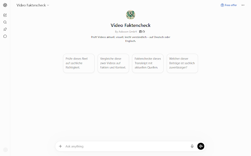 Video Fact-Check screenshot 2