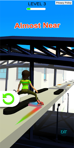 Roller Sky Rolling : skating APK MOD screenshots 5
