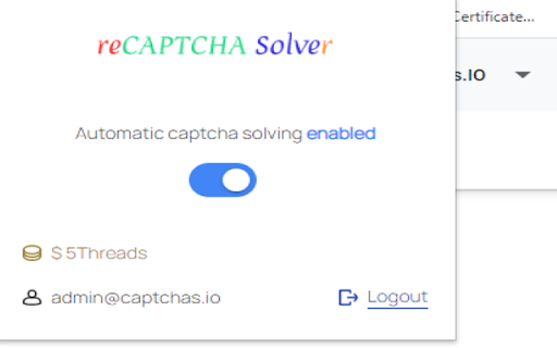 reCAPTCHA Auto Solver