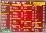 Oasis Restaurant menu 2