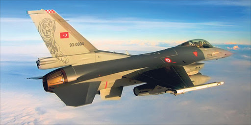 Turkish warplane. File photo